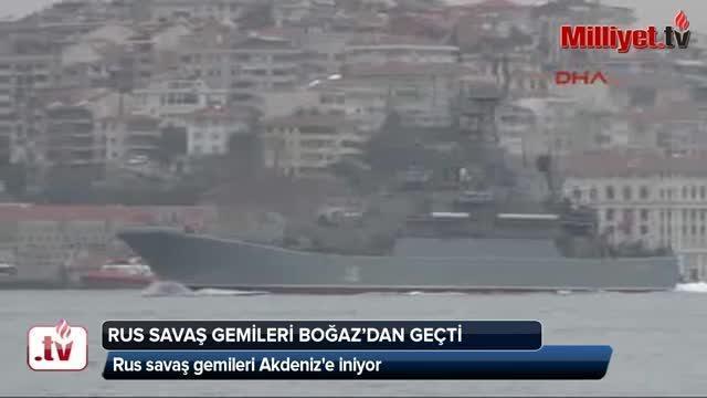 Rus Sava Gemileri Akdeniz E Iniyor Son Dakika Milliyet