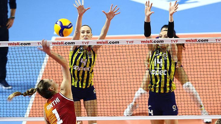 Fenerbah E Opet Galatasaray Hdi Sigorta Ya Set Vermedi Voleybol Spor