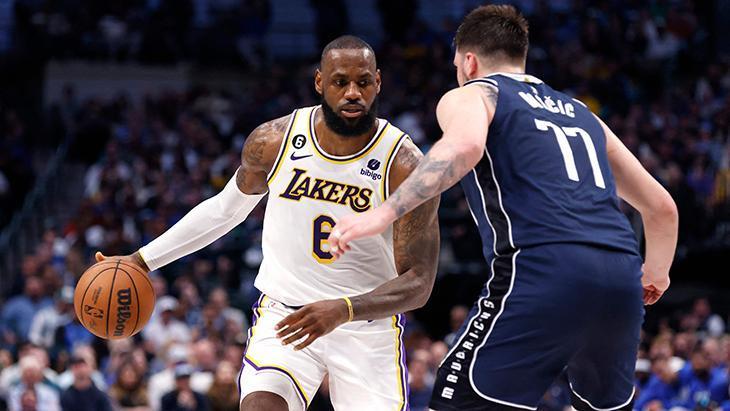 Los Angeles Lakers ta LeBron James şoku Kötü haber geldi Basketbol