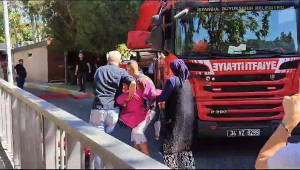 Bakırköy Sadi Konuk Eğitim ve Araştırma Hastanesi nde korkutan yangın