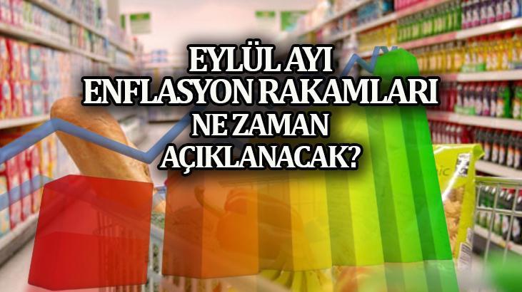 Eylül Ayı Enflasyon Oranları ne zaman saat kaçta açıklanacak TÜİK