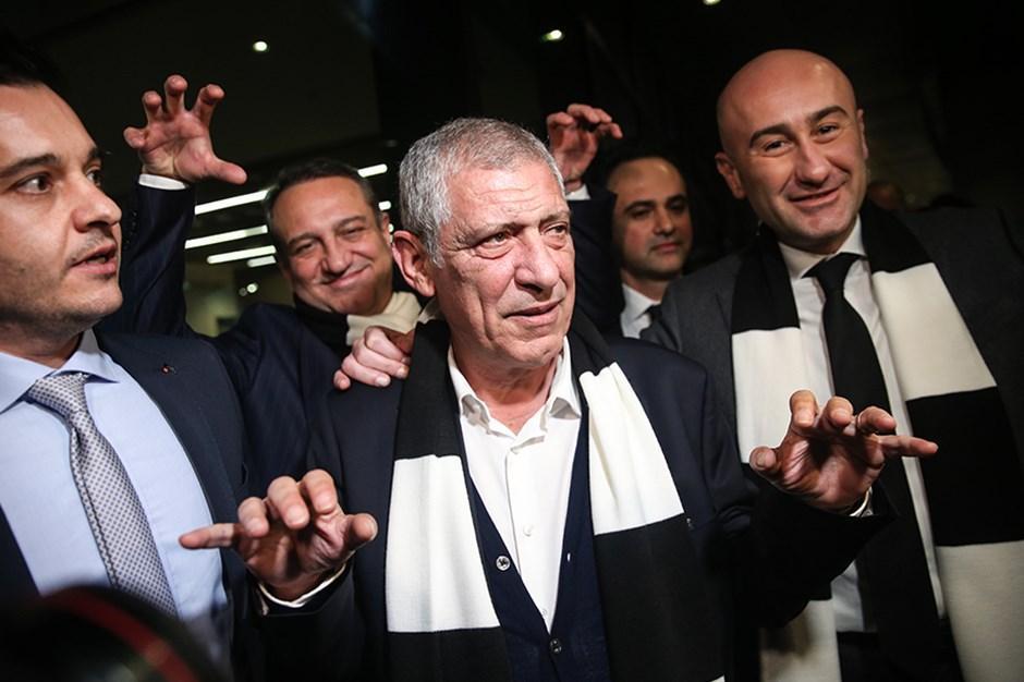 Beşiktaş ın yeni teknik direktörü Fernando Santos İstanbul a geldi