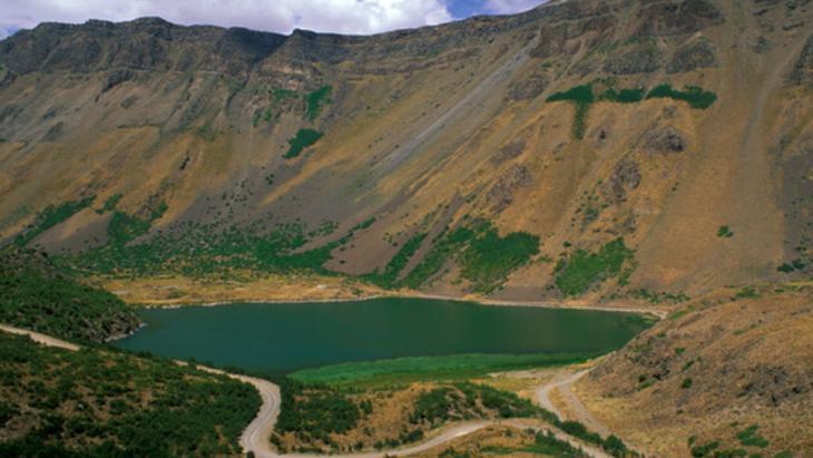 Volkanik mucize Nemrut Krater Gölü Yanardağdan doğa mucizesine