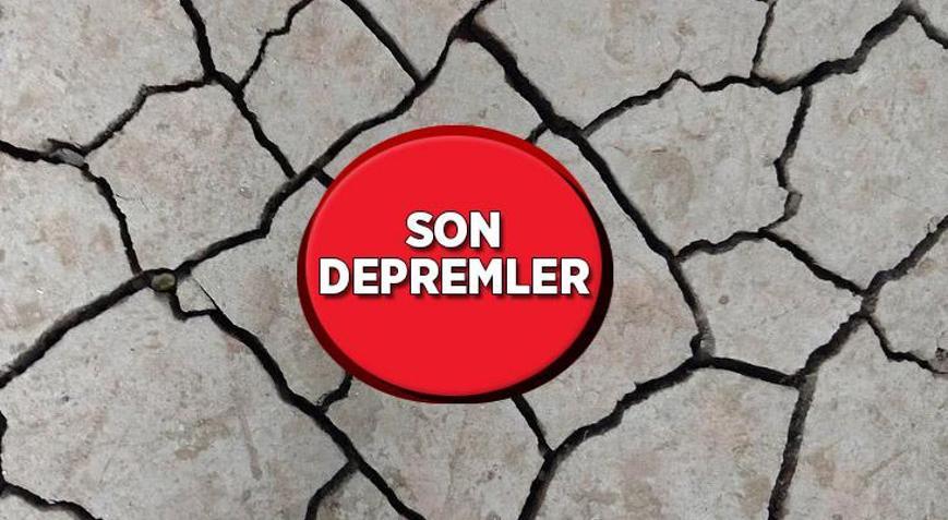 Son Depremler Listesi 2 Mart AFAD Kandilli Deprem Mi Oldu Deprem