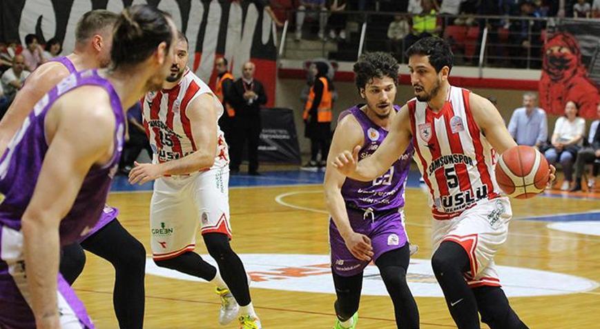 Samsunspor Yar Final Serisine Galip Ba Lad Basketbol Spor Haberleri