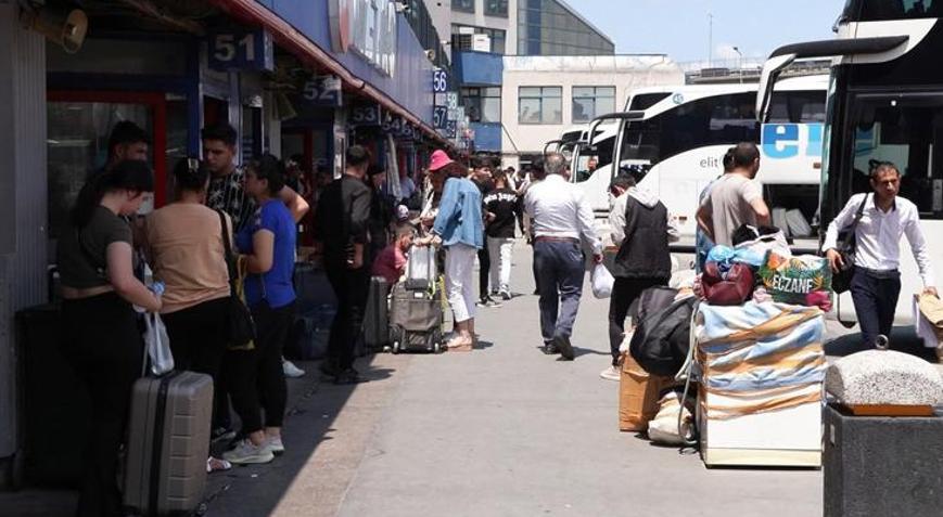 15 Temmuz Demokrasi Otogarı nda Kurban Bayramı öncesi yoğunluk Son