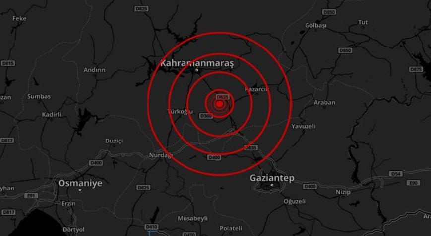 Kahramanmara Ta Korkutan Deprem Afad B Y Kl N Duyurdu Son Dakika