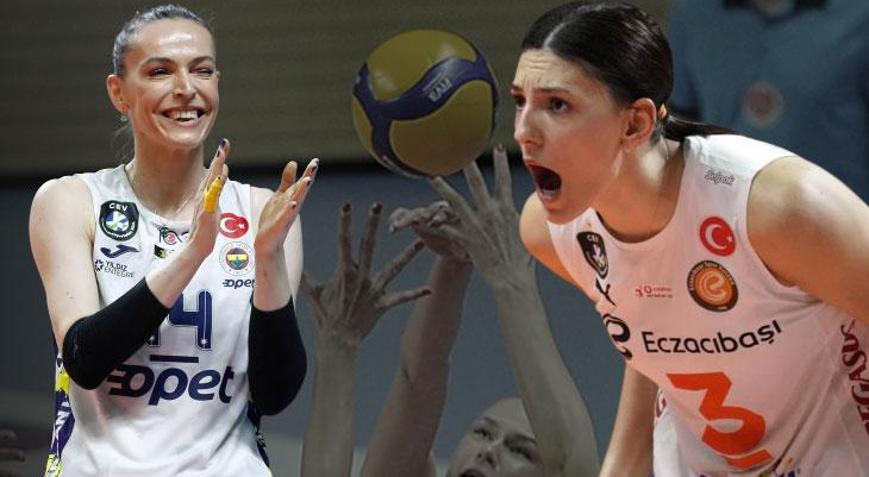 Fenerbahçe Opet Eczacıbaşı Dynavit karşı karşıya Kupa Voley de nefes