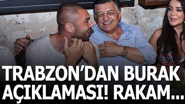 Burak Yılmazdan Trabzonspora cevap Parayla ilgisi yok
