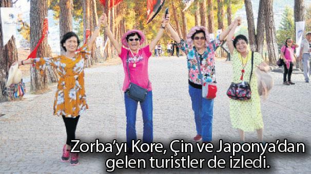 Festivali ‘Zorba’ başlattı