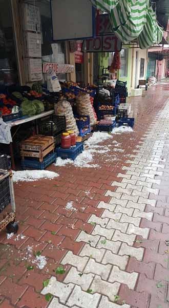 Meteoroloji uyarmıştı Ve sağanak yağış başladı