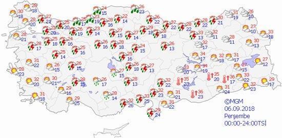 Meteoroloji uyarmıştı Ve sağanak yağış başladı