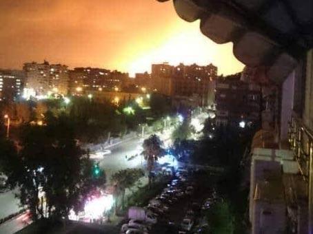 Suriyenin başkenti Şamda peş peşe patlamalar