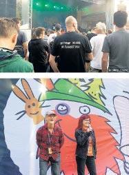 Neonazileri kızdırmak için rock festivali