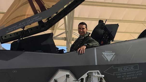 Son Dakika... Türk savaş pilotu F-35 uçağı ile ABD semalarında...