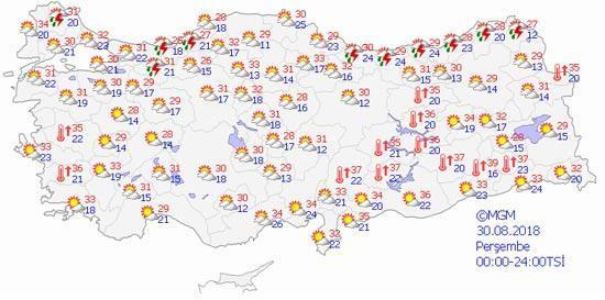 Meteoroloji yeni haftanın hava durumunu yayınladı Başta İstanbul olmak üzere...
