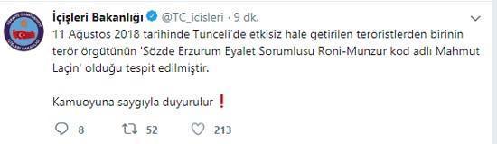 Terör örgütü PKKnın oluşturmaya çalıştığı Erzurum grubuna ağır darbe