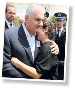 Yıldırım’dan şehit polis için son görev