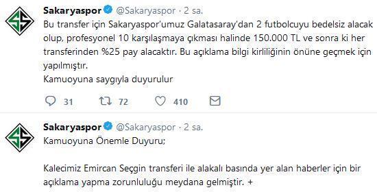 Galatasaray, Emircan Seçgini transfer etti