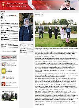 First lady için özel link
