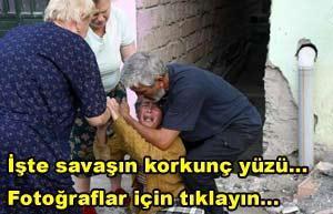Savaşın ortasında plaj keyfi