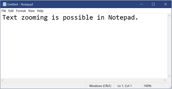Windows Notepad yıllar sonra güncellendi
