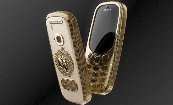 Putin ve Trump görüşmesine özel altın kaplama Nokia 3310 üretildi