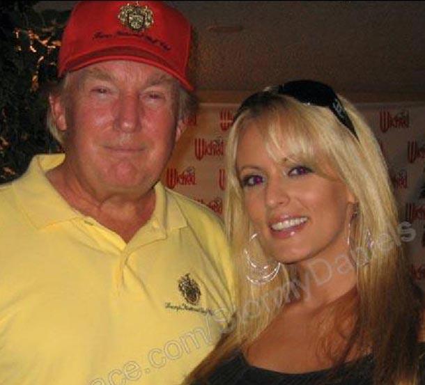 Trumpla ilişkiye giren porno yıldızı Stormy Daniels gözaltına alındı