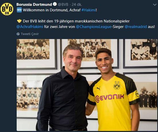 Borussia Dortmund, Real Madridden Hakimiyi 2 yıllığına kiraladı