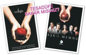 ‘Aşk-ı Memnu’nun elması ‘Twilight’ın kapağında çıktı