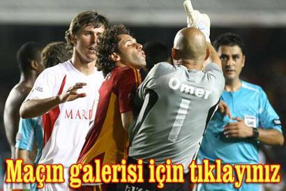 Galatasaray: 1 Antalya:1 (Maç sonucu)