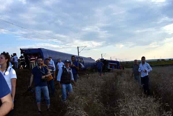 Tekirdağda tren faciası: 10 ölü, 73 yaralı
