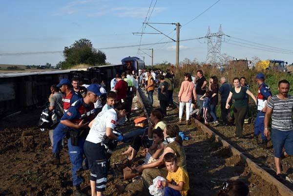 Tekirdağda tren faciası: 10 ölü, 73 yaralı