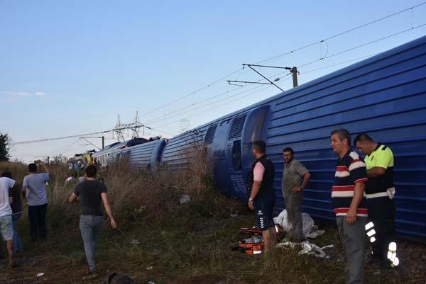 Tekirdağda tren faciası: 10 ölü, 73 yaralı