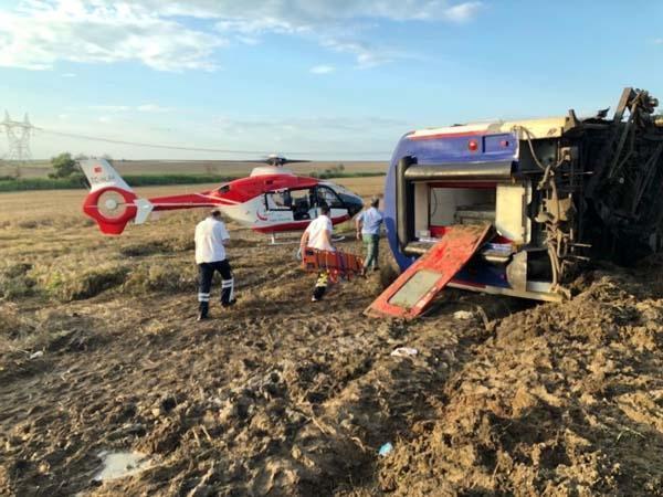 Tekirdağda tren faciası: 10 ölü, 73 yaralı