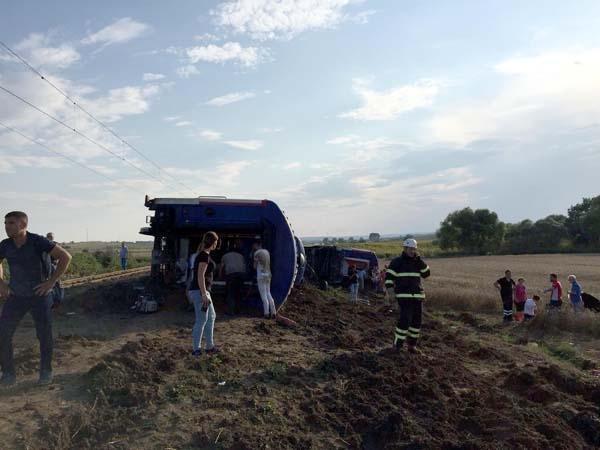 Tekirdağda tren faciası: 10 ölü, 73 yaralı