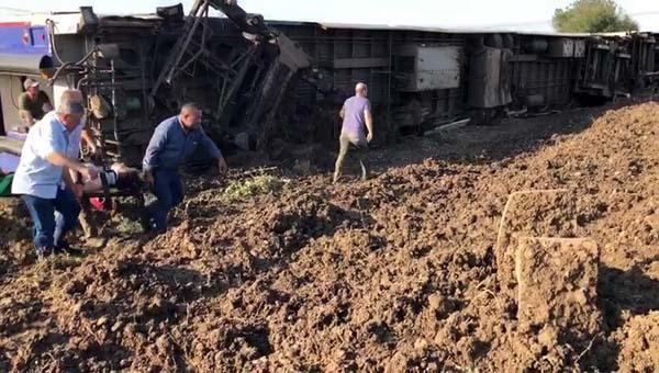 Tekirdağda tren faciası: 10 ölü, 73 yaralı