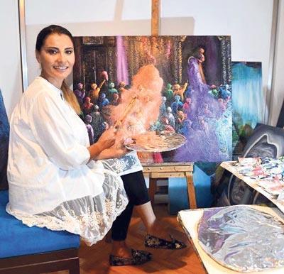 HANDE FIRAT RESSAM ÇIKTI