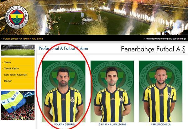 Fenerbahçede Volkan Demirel sürprizi