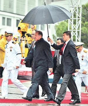 Preveze’nin 470. yılında ilk Türk savaş gemisi