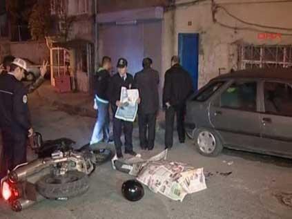 Nurişin adamına motosiklet üzerinde infaz..