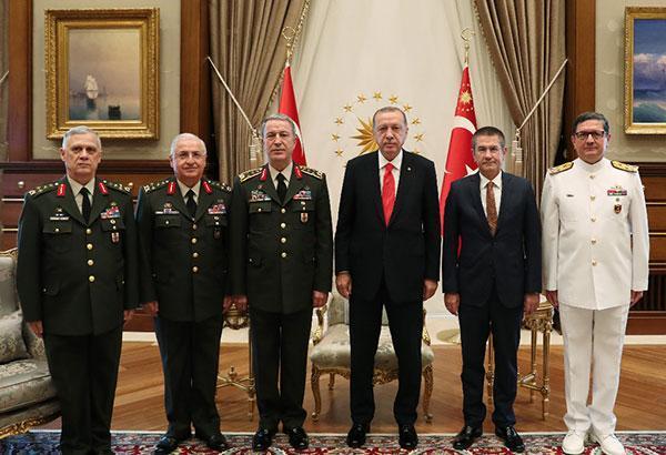 Erdoğana tebrik ziyaretleri