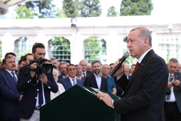 Son dakika: Fuat Sezgine veda Cumhurbaşkanı Erdoğan törende duyurdu