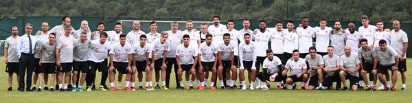 Beşiktaşın yeni transferi idmanda