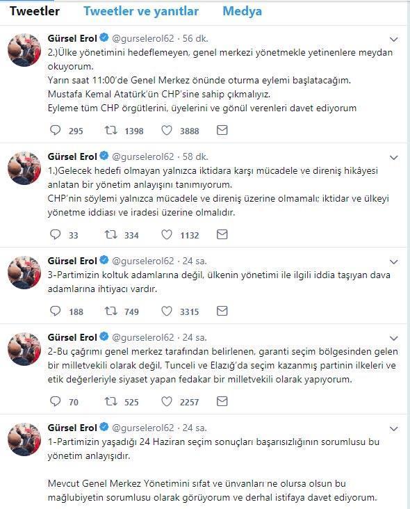 CHPde Kılıçdaroğluna karşı isyan başladı