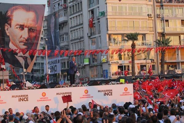 Muharrem İnce İzmirde açıkladı: Bakanlar Kuruluna her partiden üye alacağım