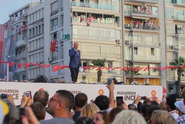 Muharrem İnce İzmirde açıkladı: Bakanlar Kuruluna her partiden üye alacağım