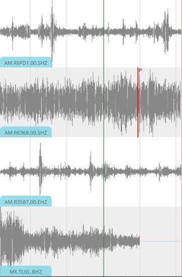 Meksikada gol anında deprem