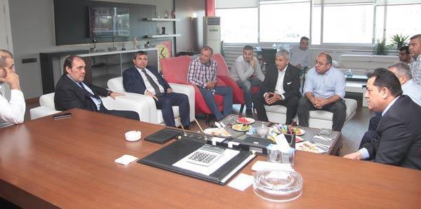 TFF Başkanı Yıldırım Demirörenden Eskişehirspora ziyaret