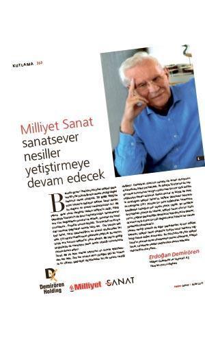 “Sanat, 60 yıllık meslek hayatımın en önemli eşlikçilerindendi”